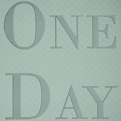 Recovery Lyfe Yoga Mat – “One Day at a Time” Engraving, Non-Slip Eco TPE, Sage Green, 72" x 24" x 6mm, Yoga & Meditation Mat for Recovery and Grounding