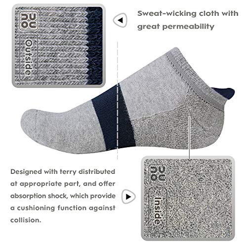 unenow Unisex Non Slip Grip Socks for Yoga Pilates Barre Home & Hospital - color: 4 Pairs-black/Light Grey/Army Green/Navy, size: Medium