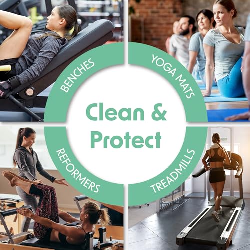 Wipex Fitness Equipment Wipes | Clean Gym Equipment, Yoga Mats, Peloton Bike Cleaner, Exercise Machine Wipes | Lemongrass, Eucalyptus, 75 Ct Canister - size: 75 Count (Pack of 1)