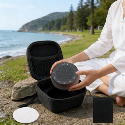 Cordless Automatic Tibetan Singing Bowl,256HZ-432HZ-528HZ 9 Tones 4-Speed Auto-Off Timer,Full Touch Glow Buttons,2000mAh Battery,Deep Ethereal Sound,Yoga,Meditation,Stress Relief (Wooden) - color: Wooden