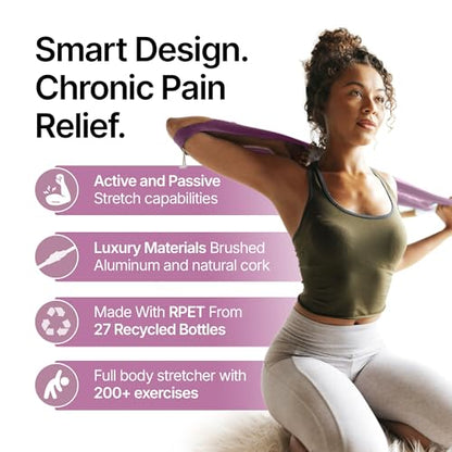 CastleFlexx Mobility and Full Body Strengthening Device - color: Pink, size: Large 5'9 - 6'2