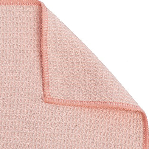 Shandali Hot Yoga Towel - Mat-Sized, Microfiber, Super Absorbent, Anti-Slip, Injury Free, 24" x 72" - Best Bikram Yoga Towel - Exercise, Fitness, Pilates Gear - color: Sakura Pink