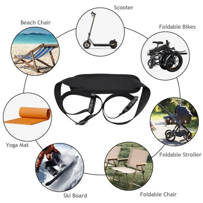 Adjustable Scooter Strap for Electric Scooter, Ski Board