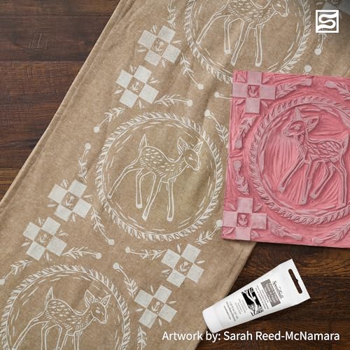 Speedball 003576 Fabric Block Printing Ink - color: Orange, size: 2.5 fl oz