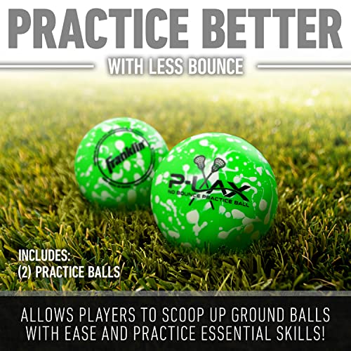 Franklin Sports Lacrosse Balls - Practice Lax Balls - 2 Pack - Massage Balls - All Ages Lacrosse