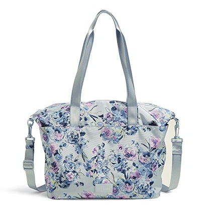 Vera Bradley Women's Recycled Lighten Up Reactive Tote Bag - color: Fresh-cut Bouquet