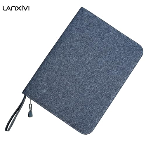 Lanxivi Fountain Pen Case Black Gray Coffee Style PU Leather 48 12 - color: Gray-48 slot