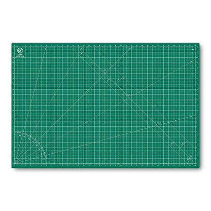 KC GLOBAL A1 (36"x24") Self-Healing Cutting Mat (Dark Green) - Sturdy, Reversible, Eco-Friendly, Non-Slip. Premium Desk Mat for Crafters, Quilters, and Hobbyist - color: Dark Green, size: 36"L x 24"W
