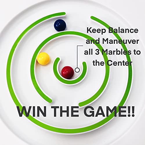 Balance Board Kids - Wobble Board, Rocker Boards, Maze Design with 3 Balls - Stable 4 Way Rocker Base, Fun Game Toys Suitable for Kids