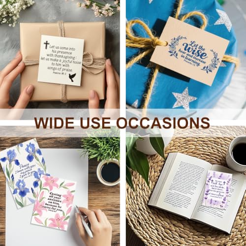 6Pcs Christian Bible Verse Clear Stamps for Card Making Easter Blessing 20 Craft Ink Pad 3 Acrylic Stamp Block Silicone Stamp with Greeting Words Rubber Stamps for Crafting DIY Scrapbooking - style: 29Pcs Biblical Blessings Clear Stamps