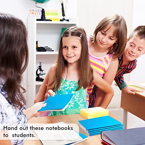36 Pack Soft Cover Journal Bulk, Feela Lined Blank Travel Journal for Women Men Writing, Notebooks College Ruled for Work, Note Taking Notebook School Business Supplies, 8.2” x 5.5”, A5, Blue - color: 36 Blue