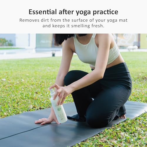 Yoga Mat Wash – Yoga Mat Spray for All Mats - Tea Tree - 8.45fl oz - color: Tea Tree