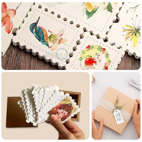 Creative Watercolor Paper Cards, 300gsm Cotton Pulp, Fine Grain & Deckle Edges - 50pcs 2x3 inch Artist Trading Cards for DIY Tickets, Gift Certificates, Stamps, Drawing & Handmade Crafts - size: 2x3