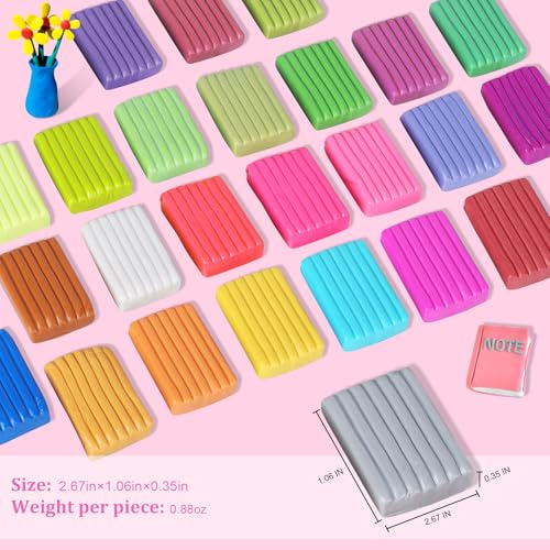 Aestd-ST Polymer Clay Kit 72 Colors, Oven Bake Modeling Clay for Kids | Molding Clay Kit, 20 Sculpting Tools & 82 DIY Accessories, Easy to Shape, Non-Sticky, Storage Box, Gift for Kids & Adults - color: 72 Colors