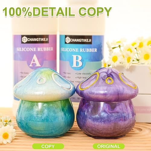 Silicone Mold Making Kit, 48oz 10A Elastic Liquid Silicone for Casting Resin molds and Candle & Soap Mold,Fast Cure Translucent Platinum Silicone Rubber - size: 48 OZ