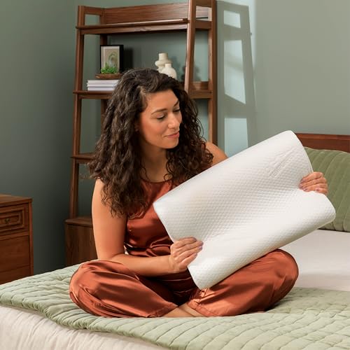 Tempur-Pedic TEMPUR-Ergo Neck Pillow, Medium Profile, White - size: Medium Profile