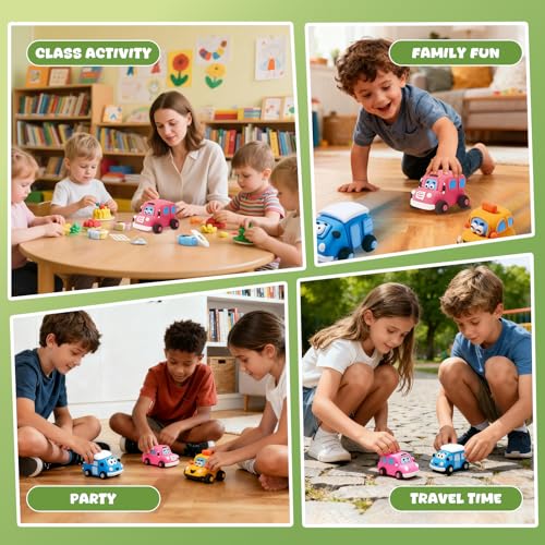 Air Dry Clay Kit for Kids - 3 Boxes Pull Back Car Making | Modeling Clay with Sculpting Tools, Base, Backing Board, Tutorial, Ultra Light & Soft, Creative DIY Arts and Crafts Toys - color: Daily Commuters
