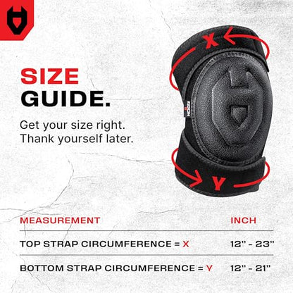 NoCry Gel Knee Pads for Men and Women with Soft Foam Cushion — Waterproof Anti-Slip Cap and Easy to Use, Adjustable Non-Slip Straps — Durable, Lightweight Design — Perfect for Gardening Work - style: Gel & Foam