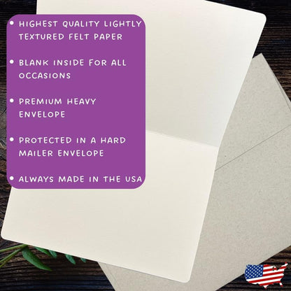 Whitman and Daughter Yoga Birthday Card (1 Premium Card, 7X5 Inch) Blank inside to pair with a yoga gift for women - 288