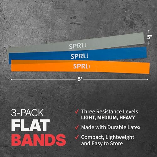 SPRI Flat Bands 3-Pack -