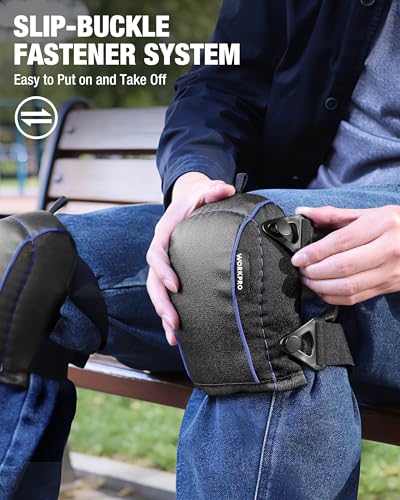 WORKPRO Garden Knee Pads For Unisex Adult - color: Blue