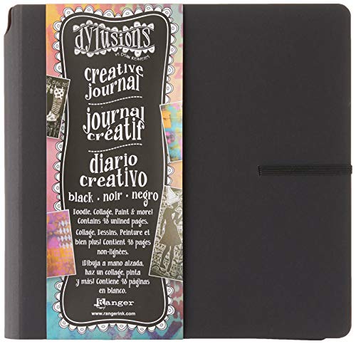 Dyan Reaveley's Dylusions Creative Journal, Black 8.75"X9"