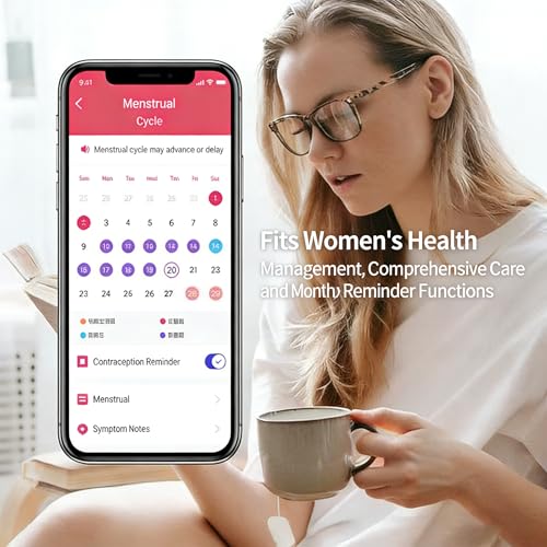 Retro Smart Ring for Women Sleep Fitness Tracking, Purple, 10# - color: Purple, size: 10