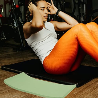 Yoga Knee Pads Anti-Skid Yoga Pad Cushion for Knees and Elbows 13.38 X 6.69 X 0.39 in Support Padding for Mat Exercise Pilates Gym Training 1 Pair