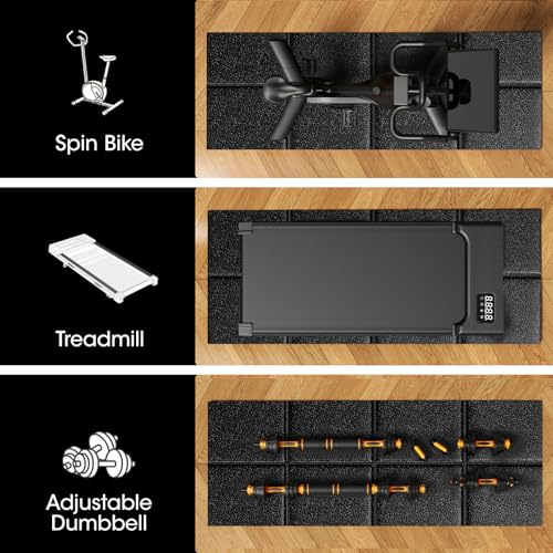 Stepwaver Walking Pad Treadmill Mat for Carpet, 55.2" x23.6"x0.16" - size: 55.16"L x 23.6"W x 0.16"Th