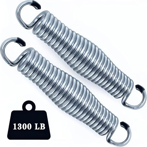 Premium 8'' Rust Resistant Porch Swing Springs, Heavy Duty Springs, Swing Springs, Spring for Swing Hammock Chair Spring for Hammock Spring Hook - size: 8Inch