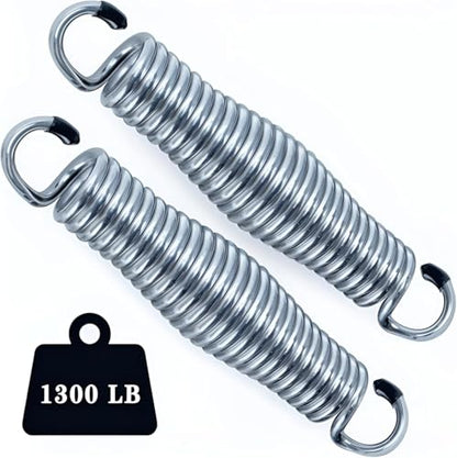 Premium 8'' Rust Resistant Porch Swing Springs, Heavy Duty Springs, Swing Springs, Spring for Swing Hammock Chair Spring for Hammock Spring Hook - size: 8Inch
