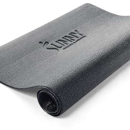 Sunny Health & Fitness Equipment Mats, Home Gym Floor Protection, 4 Sizes | Non-Slip, Protects Floors/Equipment, Absorbs Vibration, Sweat-Resistant, High-Density Foam, For Different-Sized Machines - style: Extra Small 30”