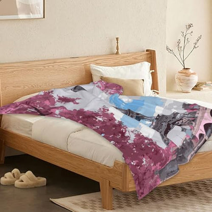 Paris Tower Blanket, Paris Tower Soft Lightweight Throw Blanket for Sofa Couch Bed Room 50x60 inch - color: Paris Tower