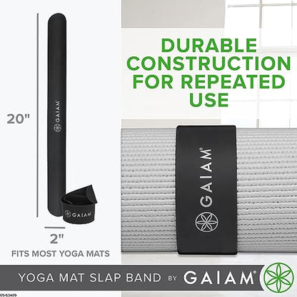Gaiam Yoga Mat Strap Slap - size: 1 EA (Pack of 12)