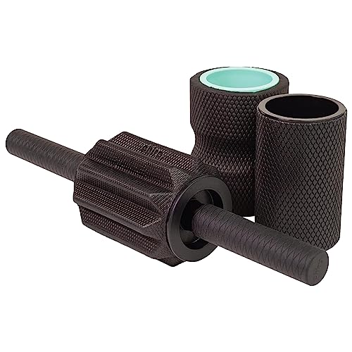 Chirp 3-in-1 Muscle Roller, Deep Tissue Foam Massager, 4x4x24 Inches - style: 3-in-1 Muscle Roller