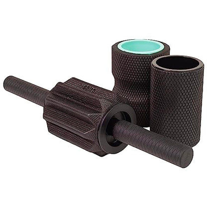 Chirp 3-in-1 Muscle Roller, Deep Tissue Foam Massager, 4x4x24 Inches - style: 3-in-1 Muscle Roller