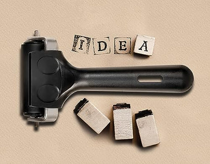 VVVID 2.25” inch Wide Rubber Roller Brayer for Lino Printing, Block Printing and Ink Rolling, Fast and Efficient Ink Coverage - size: 2.25"