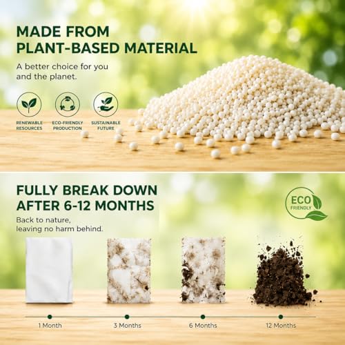 ANECO 100% Compostable Tablecloths for Rectangle Tables (54x108, 3 Count) | White Disposable Rectangular Tablecloth - Anti-Plastic Table Cover for Outdoor, Party, Picnic, Wedding - color: Ceramic White