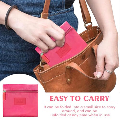 Travel Duffel Bag 24 PCS Foldable Travel Bag Bulk Carry on Luggage Bag Waterproof Tote Sports Gym Bag Lightweight Large Weekender Overnight Bag for Women and Men (Red 24PCS) - color: Red 24PCS