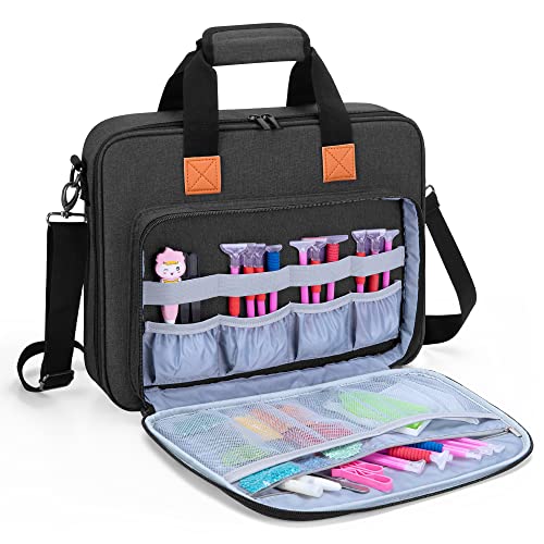 LUXJA Carrying Bag for A4 Light Pad and Diamond Painting Tools, Black | Protective Case for Diamond Painting Light Box and Accessories, Bag Only - color: Black