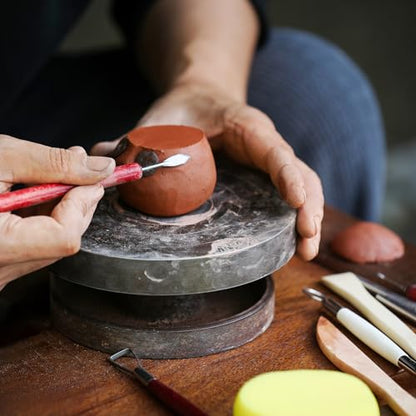 SHENOMAD 17PCS Clay Sculpting Pottery Modeling Ceramics Polymer Tools Set