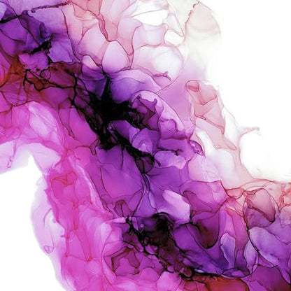Pixiss Purple Alcohol Ink Set - 5 Shades of Highly Saturated Alcohol Ink for Epoxy Resin Supplies, Yupo Paper, Tumblers, Coasters - Resin Colorant for Epoxy Resin and Resin Art Supplies - color: Purples