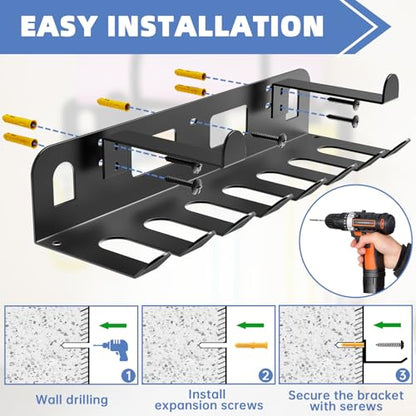 Multi-Purpose Gym Equipment Storage Rack for Resistance Bands