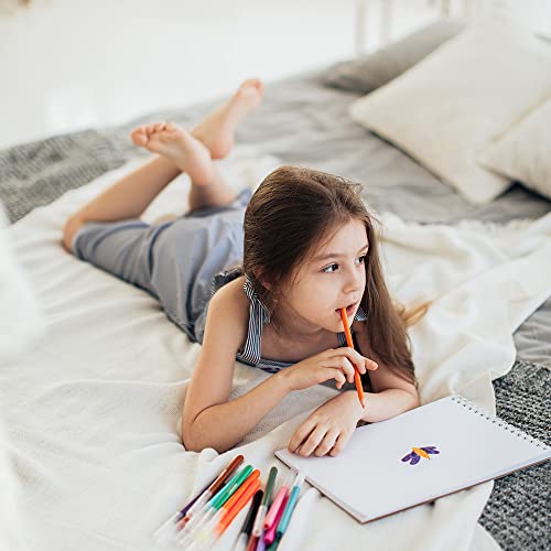 Reskid Sketch Pad (9 x 12 inches) - 50 Sheets, 2-Pack - Kids Drawing Paper, Drawing and Coloring Pad for Kids, Kids Art Supplies