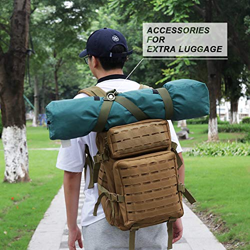 MAGARROW 1.5" Utility Straps with Buckle Adjustable, 4-Pack (Army Green, 9.5 feet Long) - color: Green, size: 1.5 in x 9.5 ft