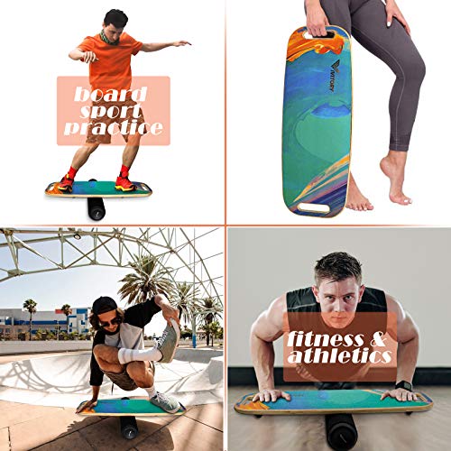VIVITORY Balance Board Trainer, Roller Board with Handle
