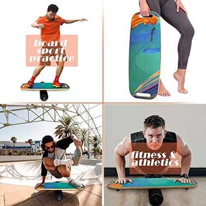 VIVITORY Balance Board Trainer, Roller Board with Handle