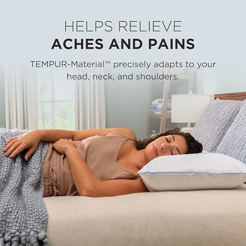 Tempur-Pedic TEMPUR-Cloud Dual Cooling Pillow, King (Pack of 1), White - color: King, size: 1