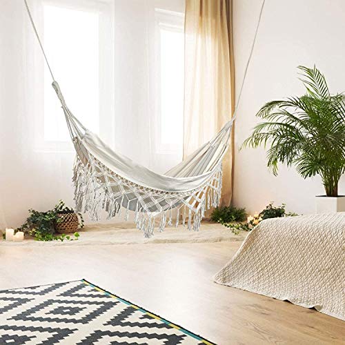 Hammock Brazilian Double Hammocks Soft Comfortable Fabric Cotton Canvas