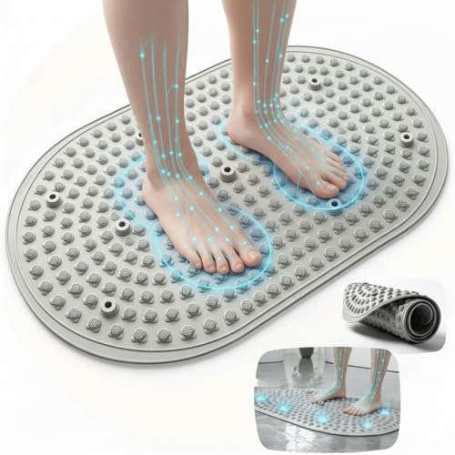 KAELIS Upgraded Liquid Silicone Acupressure Reflexology Foot Massage Mat